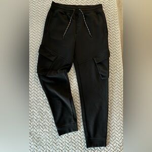 DKNY Black Joggers with Cargo Pockets
